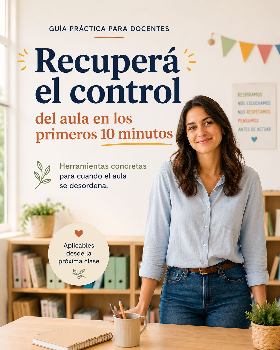 Recuperá el control del aula en los primeros 10 minutos